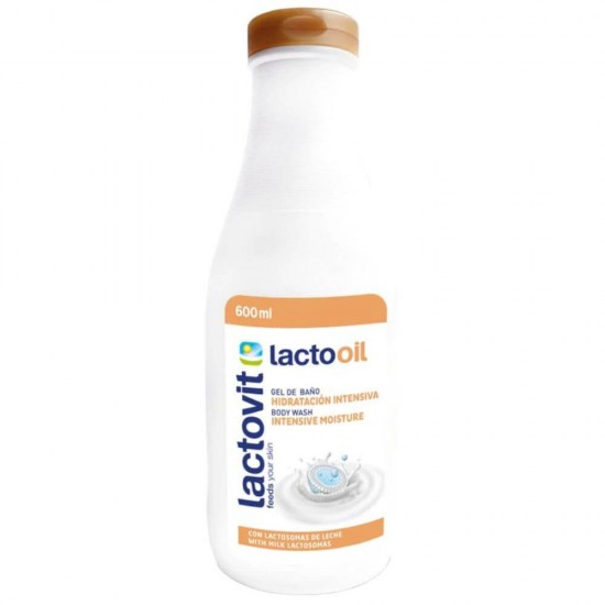 Gel de Dus Hidratant Lactovit Lactooil, 600 ml, Gel de Dus Lactovit Activit, Gel de Dus Revigorant Lactovit Lactooil, Produse Ingrijire Corp, Geluri de Dus Hidratante, Lactovit Gel de Dus Hranitor, Produse de Ingrijire a Pielii