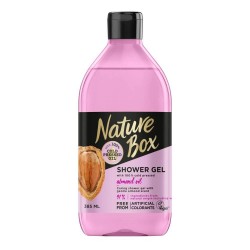 Gel de Dus NATURE BOX Almond Oil, 385 ml, Ulei Presat la Rece din Migdale, Geluri de Dus NATURE BOX, Gel de Dus cu Extracte Naturale, Gel de Dus Fara Parabeni, Geluri de Dus Hidratante, Geluri de Dus cu Ingrediente Naturale