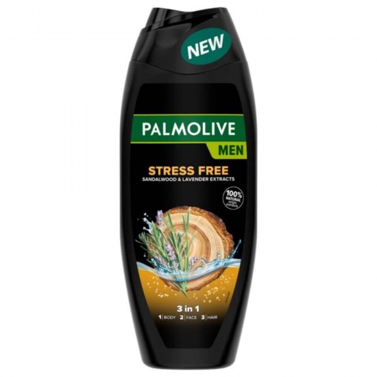 Gel de Dus PALMOLIVE Men Stress Free, 500 ml, Lavanda, Gel de Dus 500 ml, Gel de Dus Palmolive Men, Gel de Dus Hidratant Barbati, Geluri de Dus Hidratante Barbati, PALMOLIVE Men Gel de Dus, Produse de Ingrijire a Corpului