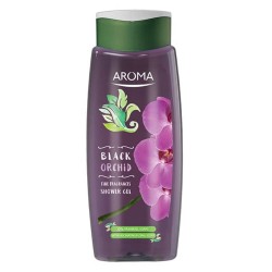 Gel de Dus AROMA Black Orchid, 400 ml, Gel de Dus, Geluri de Dus, Gel de Dus AROMA, Gel de Dus pentru Corp, Gel de Dus Hidratant, Gel pentru Dus, Produse Ingrijire Corp, Cosmetica pentru Corp, Geluri de Dus Aroma