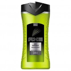 Gel de Dus AXE Anti Hangover 3in1, Cantitate 400 ml, Parfum de Citrice, Gel de Dus pentru Barbati, Gel de Dus AXE, Geluri pentru Dus, Gel de Dus Revigorant, Gel pentru Dus Energizant, Gel de Dus Masculin, Gel pentru Dus 3in1, Gel de Dus Barbati