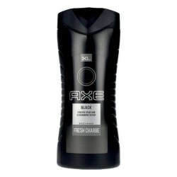 Gel de Dus AXE Black Fresh Charge, Cantitate 400 ml, Parfum de Pere si Lemn de Cedru, Gel de Dus pentru Barbati, Gel de Dus AXE, Geluri pentru Dus, Gel de Dus Revigorant, Gel pentru Dus Energizant, Gel de Dus Masculin, Geluri de Dus Barbati