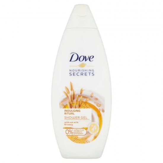 Gel de Dus, DOVE Nourishing Secrets Indulging Ritual, 250 ml, cu Extract din Lapte de Ovaz si Miere, Gel de Dus, Gel de Dus Dove, Gel de Dus Hidratant, Dove Femei, Ingrijire Personala, Dove