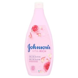 Gel de Dus JOHNSONS Vita Rich, 750 ml, cu Extract de Apa de Trandafiri, Gel de Dus, Gel de Corp, Gel de Dus pentru Corp, Gel de Dus Hidratant, Gel pentru Dus, Produse Ingrijire Corp, Produse Igiena Corp, Cosmetice pentru Corp
