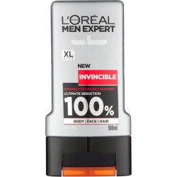Gel de Dus LOREAL Men Expert Invincible, 300 ml, Gel de Dus pentru Barbati, Geluri Dus pentru Barbati, Geluri de Dus Loreal, Gel pentru Dus, Produse Ingrijire Corp, Produse Igiena Corp, Cosmetice pentru Corp