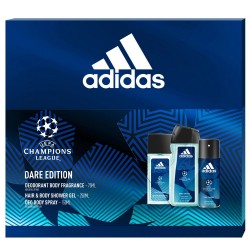 Set 3 Produse Adidas Dare Edition, Spray de Corp 75 ml, Gel de Dus 250 ml, Deodorant 150 ml, Set Adidas, Gel de Dus Adidas, Deodorant Adidas, Spray de Corp Adidas, Set Cadou, Set Cadou Adidas