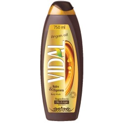 Gel de Dus  VIDAL Argan Oil, 750ml, Gel de Dus pentru Femei, Crema de Dus, Gel de Dus Crema, Crema pentru Dus, Gel Lichid pentru Dus, Crema de Dus Hidratanta, Gel de Dus Tonifiant, Crema Revigorant pentru Dus, Gel Hidratant pentru Dus