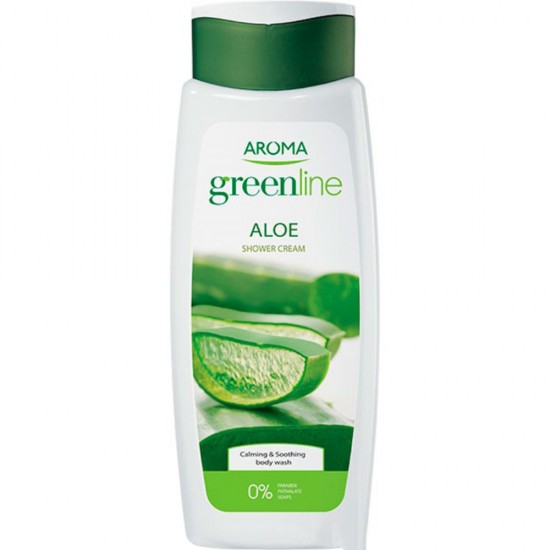 Gel de Dus AROMA cu Aloe, 400 ml, Gel de Dus Hidratant, Gel de Dus Unisex, Gel de Corp, Gel pentru Dus