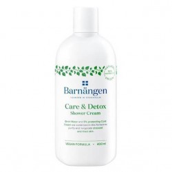 Crema Dus BARNANGEN Detox and Care 400 ml, Piele Obosita si Uscata, Vegan, Crema pentru Dus Vegana, Lotiune pentru Dus, Emulsie Vegana pentru Dus, Crema de Dus pentru Femei, Geluri pentru Dus, Gel de Dus Dama, Creme pentru Dus