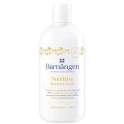 Crema Dus BARNANGEN Nutritive 400 ml, Piele Uscata, Vegan, Crema pentru Dus Vegana, Lotiune pentru Dus, Emulsie Vegana pentru Dus, Crema de Dus pentru Femei, Crema de Dus Hidratanta, Geluri pentru Dus, Gel de Dus Dama, Creme pentru Dus