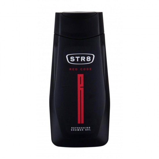 Gel de Dus, STR8 Red Code, Pentru Barbati, 250 ml, Gel de Dus Barbatesc, STR8 Gel de Dus, Ingrijirire Personala Barbati, STR8 Red Code Gel de Dus, Gel de Dus pentru Barbati