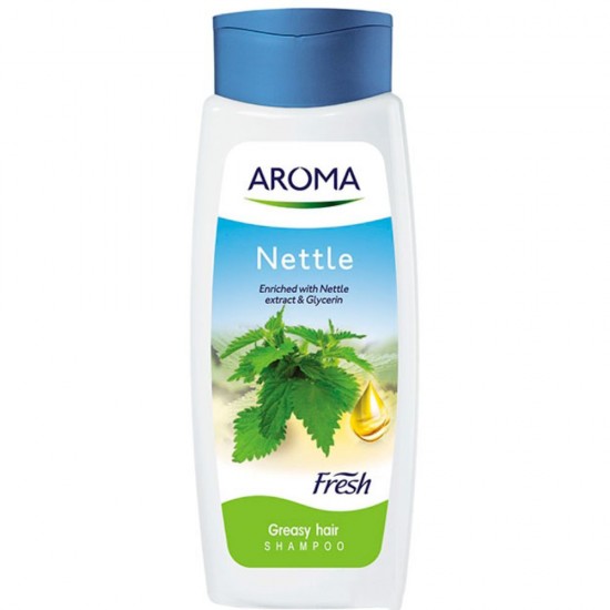 Sampon AROMA Fresh Nettle, Cantitate 400 ml, Sampon pentru Par, Sampon AROMA, Sampon Antimatreata