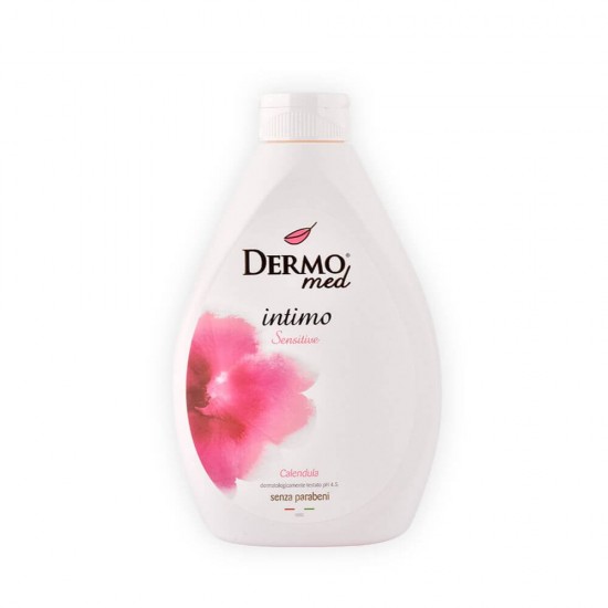 Rezerva Sapun Lichid DERMOMED Intimo Sensitive, 250 ml, Gel Intim, Sapun Intim Sensitive, Sapun Lichid Sensitive, Sapun Hidratant, Sapun Parfumat