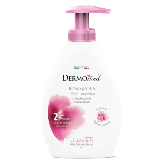 Sapun Lichid Intimo Sensitive DERMOMED, Cantitate 250 ml, Gel Intim, Sapun Intim Sensitive, Sapun Lichid Sensitive, Sapun Hidratant, Sapun Parfumat