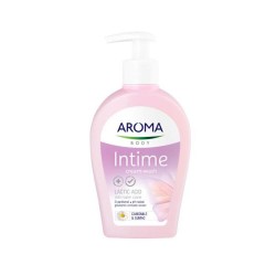 Gel Igiena Intima AROMA Camomile & Sumac, 250 ml, Extract de Musetel, Gel pentru Ingrijirea Zonei Intime, Geluri pentru Zona Intima, Gel cu Musetel pentru Zona Intima, Gel Intim, Gel Igiena Intima Fara Alergeni, Produse pentru Igiena Zonei Intime
