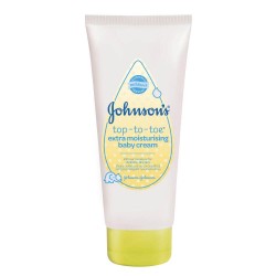 Crema de Corp Johnson's Baby Top to Toe, 100 ml, Crema Hidratanta de Corp Johnson's,  Crema Hidratanta Speciala pentru Bebelusi, Produse Ingrijire Bebelusi, Johnson's Baby Creme de Corp Bebelusi, Cosmetice Bebe si Copii