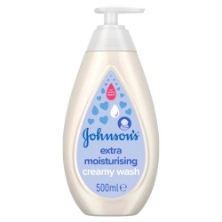 Lotiune Corp Johnson's Creamy Wash, 500 ml, Gel de Dus Copii, Crema pentru Dus Baby, Geluri de Dus Johnson's Baby, Gel de Dus Bebe, Lotiune Corp Johnson's, Gel de Dus Baby, Geluri de Dus pentru Copii, Lotiuni Johnson's, Lotiune pentru Bebelusi
