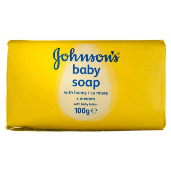 Sapun JOHNSONS Baby, 100 gr, Extract de Miere, Sapun Solid, Sapun Solid Bebelusi, Sapun Solid Johnson's, Sapun pentru Bebelusi, Sapunuri Johnson's, Sapun cu Extract de Miere, Sapunuri pentru Bebelusi, Produse Ingrijire Copii, Sapun pentru Pielea Delicata