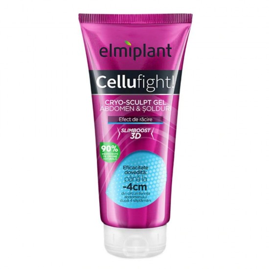 Gel Anticelulitic Elmiplant Cellufight, 200ml, Cryo Sculp, Gel Masaj Anticelulitic Cellufight Cryo Sculp, Gel Masaj Anticelulitic Elmiplant Cellufight Cryo Sculp, Gel Anti Celulita Cellufight, Gel Impotriva Celulitei, Gel Anticelulitic Cryo Sculp
