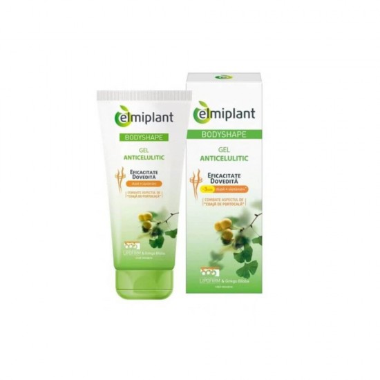 Gel Anticelulitic Elmiplant Bodyshape 200ml, Gel Masaj Anticelulitic Bodyshape, Gel Masaj Anticelulitic Elmiplant Bodyshape, Gel Anti Celulita Bodyshape, Gel Impotriva Celulitei, Gel Anticelulitic Bodyshape