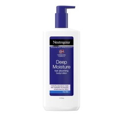 Lotiune de Corp Neutrogena Deep Moisture, 400 ml, Lotiune de Corp pentru Piele Uscata, Lotiuni Hidratare Corp Neutrogena Deep Moisture, Lotiune Hidratanta pentru Corp, Neutrogena Deep Moisture Lotiune de Corp, Creme Hidratante de Corp, Creme Piele Uscata