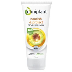 Crema Nutritiva Maini Elmiplant Nourish&Protect, 100 ml, Elmiplant Creme pentru Maini, Crema Nutritiva pentru Ingrijirea Mainilor, Crema Hidratanta pentru Maini, Elmiplant Creme de Maini, Crema Maini pentru Piele Uscata