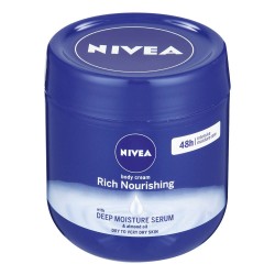 Crema Nivea Body Cream, 400 ml, pentru Corp, Crema Hidratanta Nivea, Crema Efect de Hidratare, Creme Hidratante, Creme Nivea, Crema Hidratanta pentru Piele, Crema de Corp, Crema Nivea pentru Corp, Crema pentru Piele, Crema de Piele
