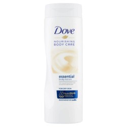 Lotiune Corp DOVE Essential Body Milk, 250 ml, pentru Pielea Uscata, Lotiuni de Corp Dove, Lotiuni de Corp, Lotiune pentru Corp, Lotiune Ingrijire Corp, Lotiune Hidratanta, Lotiune pentru Hidratare, Lotiune pentru Piele Uscata si Sensibila