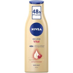 Lotiune Corp NIVEA Vital, 200 ml, cu Rodie si Coenzima Q10, Lotiuni de Corp Nivea, Lotiuni de Corp, Lotiune pentru Corp Q10, Lotiune Ingrijire Corp, Lotiune Hidratanta, Lotiune pentru Hidratare, Lotiune pentru Piele Uscata si Sensibila