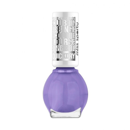 Lac de Unghii 471 Miss Sporty Clubbing Colours, 7 ml, Oja, Oja Colorata, Oja pentru Unghii, Lac pentru Unghii, Lac de Unghii Colorat, Lac de Unghii Miss Sporty, Oja Miss Sporty, Oja Violet, Lac Violet, Oja Lavanda, Lac Lavanda