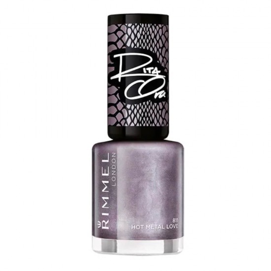 Lac de Unghii Rimmel 60 Seconds Super Shine, 811 Hot Metal Love, 8 ml, Lac pentru Unghii, Lac de Unghii Rimmel, Lac de Unghii Rimmel London, Lac de Unghii 60 Seconds, Lac de Unghii Super Shine, Oja Unghii, Oja pentru Unghii