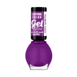 Lac de Unghii Miss Sporty Lasting Colour 575 Purple Lights, 7 ml, Lasting Color Gel Shine Nail Polish, Lac de Unghii Gel, Lac de Unghii Violet, Oja Violet, Lac Gel de Unghi, Gel Lac de Unghi, Oje Violet, Lac de Unghii Violet Tipator, Oja Gel, Oje Gel