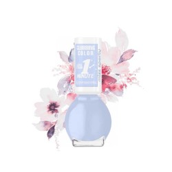 Lac de Unghii 305 Clubbing Colors Miss Sporty 1 Minute Quick Dry, 7 ml, Oja, Oja Colorata, Oja pentru Unghii, Lac pentru Unghii, Lac de Unghii Colorat, Lac de Unghii Miss Sporty, Oja Albastru Pastel, Lac Cu Uscare Rapida, Oja de Unghii cu Uscare Rapida