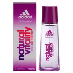 Apa de Toaleta Adidas Natural Vitality, 50 ml, pentru Femei, Adidas Apa de Toaleta, Cosmetice pentru Femei, Produse de Ingrijirea Corpului Femei, ADIDAS Natural Vitality pentru Femei, Produse de Corp pentru Femei, Parfumuri Adidas pentru Femei