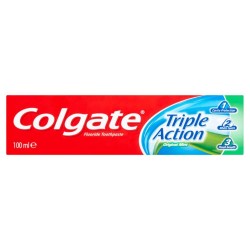 Pasta Dinti Colgate Triple Action, 100 ml, Aroma de Menta, Pasta de Dinti cu Menta, Articole Igiena Dentara, Pasta pentru Ingrijirea Dintilor, Produse pentru Ingrjire Orala, Produse pentru Sanatate Orala, Igiena Orala, Ingrijire si Igiena Orala Pasta Dinti Colgate Triple Action, 100 ml, Aroma de Menta, Pasta de Dinti cu Menta, Articole Igiena Dentara, Pasta pentru Ingrijirea Dintilor, Produse pentru Ingrjire Orala, Produse pentru Sanatate Orala, Igiena Orala, Ingrijire si Igiena Orala