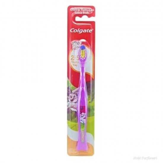 Periuta Dinti Colgate Extra Soft, Copii 2-5 Ani, Model Iepure, Culoare Roz, Blister, Periute de Dinti Colgate, Periute de Dinti pentru Copii, Periuta de Dinti pentru Copii, Periuta Dinti Manuala pentru Copii, Ingrijire Dentara Copii, Ingrijire Orala Copii