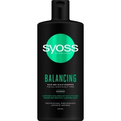Sampon SYOSS Balancing, 440 ml, pentru Toate Tipurile de Par, Sampon Par Normal, Sampoane Syoss, Sampon, Sampon pentru Ingrijirea Parului, Sampon pentru Par Normal