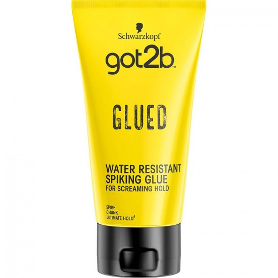 Gel de par GOT2B Glued, 150 ml, Ultimate Hold, Rezistent la Apa, Gel de Par, Gel pentru Par Rezistent, Gel de Par Rezistent la Apa, Gel de Par pentru Barbati, Gel de Fixare a Parului, Gel de Par Fixator
