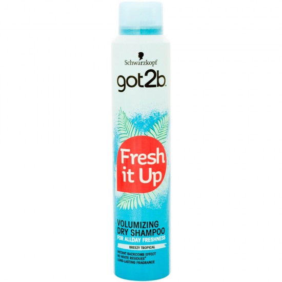 Sampon Uscat Got2B Fresh It Up Volumizig, 200 ml, Pentru Prospetime, Sampon Uscat pentru Par, Sampon Uscat pentru Par Gras, Sampon pentru Par Gras, Spray pentru Par Gras, Sampon Spray Uscat pentru Par, Spray-uri Sampon Uscat, Sampon Uscat pentru Volum