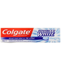 Pasta de Dinti COLGATE Advanced White, 100 ml, Pasta de Dinti pentru Albire, Articole Igiena Dentara, Produse pentru Ingrjire Orala, Produse pentru Sanatate Orala, Igiena Orala, Ingrijire si Igiena Orala Pasta de Dinti COLGATE Advanced White, 100 ml, Pasta de Dinti pentru Albire, Articole Igiena Dentara, Produse pentru Ingrjire Orala, Produse pentru Sanatate Orala, Igiena Orala, Ingrijire si Igiena Orala