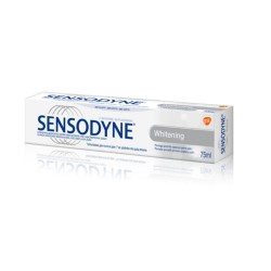 Pasta Dinti Sensodyne Whitening, 75 ml, Sensodyne Whitening Pasta de Albire a Dintilor Sensibili, Pasta de Dinti Sensibilitate Dentara, Sensodyne Whitening Pasta pentru Dinti Sensibili, Igiena Orala, Ingrijire si Igiena Orala