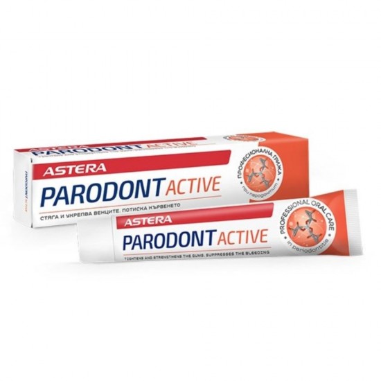 Pasta de dinti ASTERA, 75 ml, Parodont Active, Pasta pentru Dinti, Pasta de Dinti Anticarii, Pasta de Dinti Pentru Albire