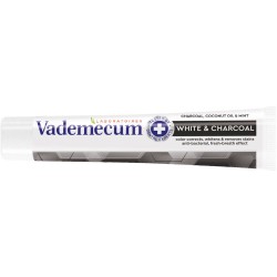 Pasta de Dinti VADEMECUM Charcoal White, 75 ml, Pasta pentru Albirea Dintilor, Pasta de Dinti pentru Albire, Pasta de Dinti cu Carbune Activ, Pasta de Dinti pentru Albire cu Carbune, Pasta de Dinti cu Carbune pentru Albire Pasta de Dinti VADEMECUM Charcoal White, 75 ml, Pasta pentru Albirea Dintilor, Pasta de Dinti pentru Albire, Pasta de Dinti cu Carbune Activ, Pasta de Dinti pentru Albire cu Carbune, Pasta de Dinti cu Carbune pentru Albire