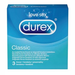 Prezervative DUREX Classic 3 Buc, Prezervative din Latex, Prezervative Fara Aroma, Prezervative Transparente, Prezervative Lubrifiate, Prezervative DUREX, Prezervativ Clasic Prezervative DUREX Classic 3 Buc, Prezervative din Latex, Prezervative Fara Aroma, Prezervative Transparente, Prezervative Lubrifiate, Prezervative DUREX, Prezervativ Clasic
