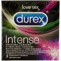 Prezervative DUREX Intense 3 Buc, Prezervative din Latex, Prezervative Fara Aroma, Prezervative Transparente, Prezervative Lubrifiate, Prezervative DUREX, Prezervative cu Striatii Prezervative DUREX Intense 3 Buc, Prezervative din Latex, Prezervative Fara Aroma, Prezervative Transparente, Prezervative Lubrifiate, Prezervative DUREX, Prezervative cu Striatii