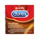 Prezervative DUREX Real Feel 3 Buc, Prezervative din Latex, Prezervative Fara Aroma, Prezervative Transparente, Prezervative Lubrifiate, Prezervative DUREX