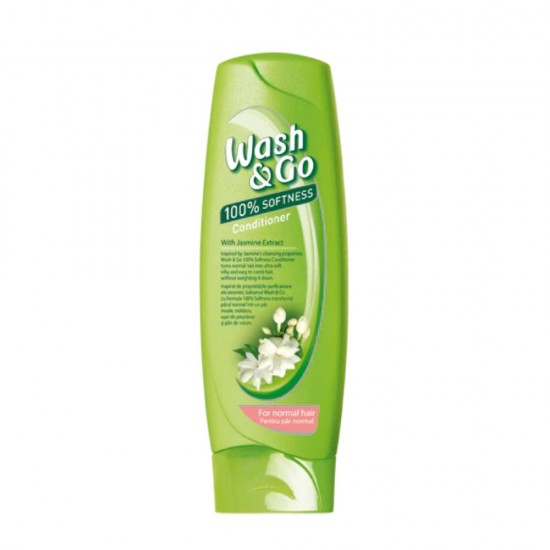Balsam de Par Wash&Go, 180 ml, cu Extract de Iasomie, pentru Par Normal, Balsam Par, Balsam pentru Par, Balsam Wash&Go, Balsam cu Iasomie, Balsam de Par Wash&Go, Balsam pentru Par Gras, Balsam Par Normal