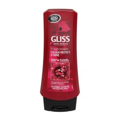 Balsam Par GLISS Colour Protects & Shine,  200 ml, Pentru Par Colorat, Cu Keratina, Balsam pentru Par Fragil, Balsam Fortifiant, Produse de Ingrijire a Parului, Produse Hairstyling, Balsamuri Regeneratoare, Balsam Anti-Rupere