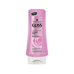 Balsam Par GLISS Liquid Silk, 200 ml, Par Lipsit de Volum, Cu Keratina, Balsam pentru Par Fragil, Balsam Fortifiant, Produse de Ingrijire a Parului, Produse Hairstyling, Balsamuri Regeneratoare, Balsam Anti-Rupere, Balsam pentru Fire Despicate