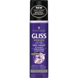 Balsam Spray de Par Schwarzkopf Gliss Fiber Therapy, 200 ml, Pentru Par Suprasolicitat, Balsam Spray, Balsam Spray Schwarzkopf, Balsam de Par Spray, Balsam Spray Par, Balsam Par Spray, Balsam Ingrijire Par